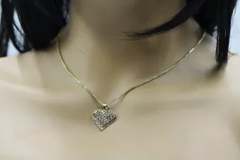 Auksinis pakabukas ★ złochlopak.pl ★ Aukso pavyzdys 585 333 maža kaina