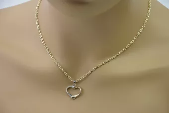 Pandantiv de aur ★ zlotychlopak.pl ★ probă de aur 585 333 preț scăzut