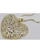 Pendentif ★ en or zlotychlopak.pl ★ Echantillon d’or 585 333 prix bas