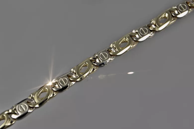 Gelbe Roségold Armband ★ russiangold.com ★ Gold 585 333Niedriger Preis