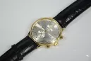 Желтый 14K 585 Золотые мужские часы Geneve MW005Y