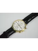 Жовтий 14k 585 золотий чоловічий годинник Geneve mw005y