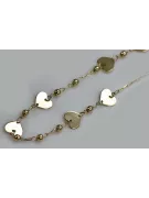 Yellow rose gold bracelet ★ russiangold.com ★ Gold 585 333 Low price