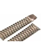 Rose pink 14k Gold Men's Watch Bracelet mbw006r