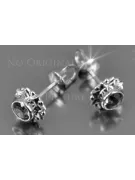 Russische Sowjetische Rose Pink 14k 585 Gold Ohrringe vec063 Alexandrit Rubin Smaragd Saphir ...