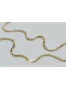 Итальянская желтая цепь New Rope из 14-каратного золота cc078yw