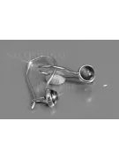 Rusă sovietică a crescut roz 14k 585 cercei de aur vec103 alexandrit rubin smarald safir ...