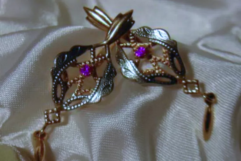 Ruso soviético rosa rosa 14k 585 pendientes de oro vec115 alejandrita rubí esmeralda zafiro ... Ruso soviético rosa rosa 14k 585 pendientes de oro vec115 alejandrita rubí esmeralda zafiro ...