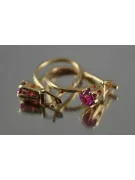 Ruso soviético rosa rosa 14k 585 pendientes de oro vec130 alejandrita rubí esmeralda zafiro ...