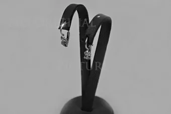 Русская советская розовая роза 14k 585 золото серьги vec132 александрит рубин изумруд сапфир ...