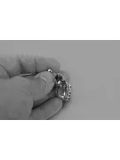 Pendientes vintage de oro rosa rosa 14k 585 vec174 alejandrita rubí esmeralda zafiro...