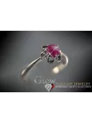 Vintage rose pink 14k 585 gold earrings vec193 alexandrite ruby emerald sapphire ...