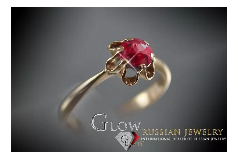 Rus sovietic a crescut roz 14k 585 cercei de aur vec195 alexandrit rubin smarald safir ...