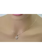 Auksinis medalionas angelė 14k 585 ikona Angelė pm014y