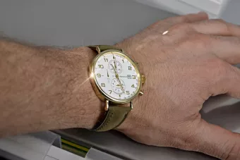 Russian Soviet rose gold men's watch cw053