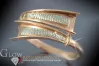 Russian Soviet rose pink 14k 585 gold Vintage ring vrn105