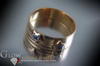 Rusă sovietică Rose Gold Ring 14K Alexandrite Ruby Emerald Safir Zircon 585 vrc010