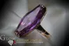 Russian Soviet Rose Gold Ring 14K Alexandrite Ruby Emerald Sapphire Zircon 585 vrc025