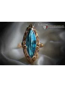 Sovietic rus a crescut 14k 585 aur Alexandrite Ruby Emerald Safir Zircon inel vrc036