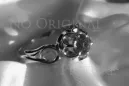 Ruso Soviet rosa 14k 585 oro Alejandrita Rubí Esmeralda Zafiro Zircón anillo vrc037