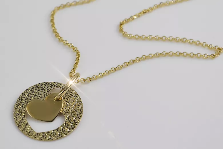 Gold pendant pendant ★ zlotychlopak.pl ★ Gold hallmark 585 333 low price