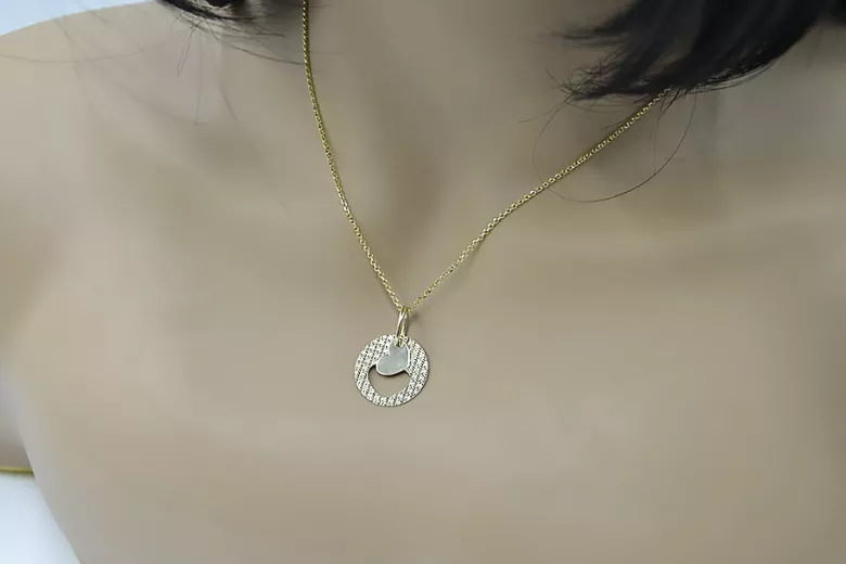 Gold pendant pendant ★ zlotychlopak.pl ★ Gold hallmark 585 333 low price