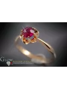 Руска съветска роза 14k 585 злато Александрит Рубин Изумруд Сапфир Циркон пръстен vrc049