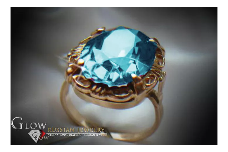 Sovietic rus a crescut 14k 585 aur Alexandrite Ruby Emerald Safir Zircon inel vrc056