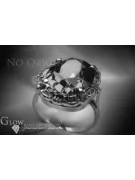 Ruso Soviet rosa 14k 585 oro Alejandrita Rubí Esmeralda Zafiro Zircón anillo vrc056