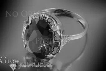 Vintage rose 14k 585 gold Alexandrite Ruby Emerald Sapphire Zircon ring  vrc056