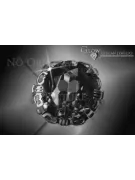 Ruso Soviet rosa 14k 585 oro Alejandrita Rubí Esmeralda Zafiro Zircón anillo vrc056