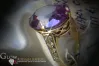 Russian Soviet Rose Gold Ring 14K Alexandrite Ruby Emerald Sapphire Zircon 585 vrc063