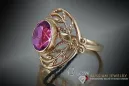 Russian Soviet rose 14k 585 gold Alexandrite Ruby Emerald Sapphire Zircon ring  vrc065