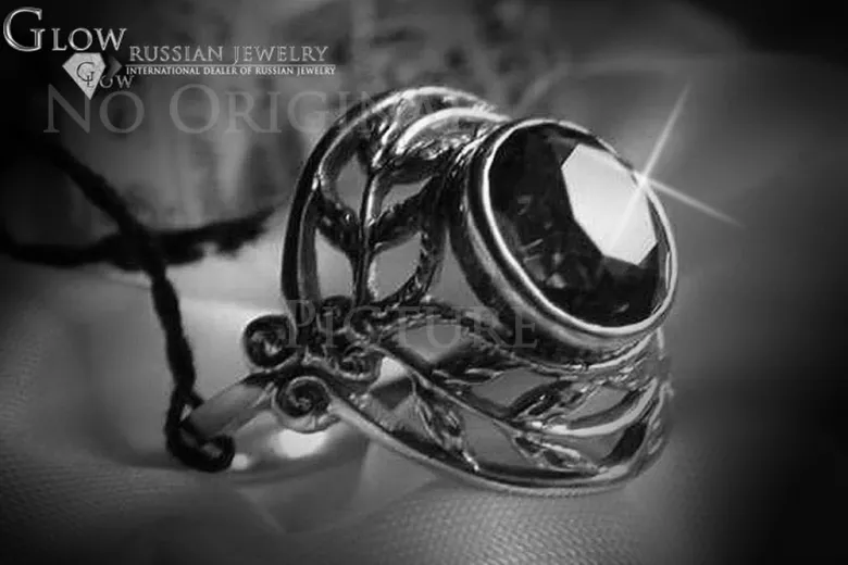 Sovietų 14k 585 aukso Rusijos rožinio aukso žiedas su Aleksandritu Rubinu Sapiru Smaragdu Zirkonja vrc065