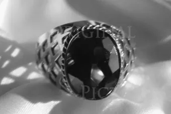 Soviet 14k 585 Zlatý Ruský Ring of Pink Gold s Alexandryt Rubin Sapphire Emerald Zirkón VRC111