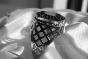 Soviet 14k 585 Zlatý Ruský Ring of Pink Gold s Alexandryt Rubin Sapphire Emerald Zirkón VRC111