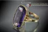 Russian Soviet Rose Gold Ring 14K Alexandrite Ruby Emerald Sapphire Zircon 585 vrc113