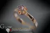 Russian Soviet Rose Gold Ring 14K Alexandrite Ruby Emerald Sapphire Zircon 585 vrc114