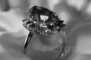 Radziecki 14k 585 złoty Rosyjski pierścionek z różowego złota z Aleksandrytem Rubinem Szafirem Szmaragdem Cyrkonią vrc115