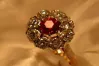 Russian Soviet Rose Gold Ring 14K Alexandrite Ruby Emerald Sapphire Zircon 585 vrc117
