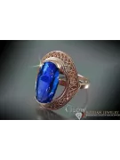 Sovietic rus a crescut 14k 585 aur Alexandrite Ruby Emerald Safir Zircon inel vrc119