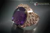 Russian Soviet Rose Gold Ring 14K Alexandrite Ruby Emerald Sapphire Zircon 585 vrc120