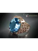 Sovietic rus a crescut 14k 585 aur Alexandrite Ruby Emerald Safir Zircon inel vrc120