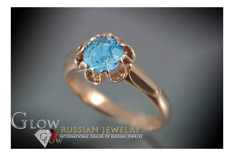 Sovietic rus a crescut 14k 585 aur Alexandrite Ruby Emerald Safir Zircon inel vrc122
