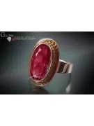 Sovietic rus a crescut 14k 585 aur Alexandrite Ruby Emerald Safir Safir Zircon inel vrc123