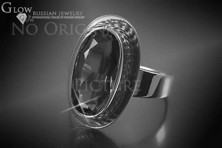 Ruso Soviet rosa 14k 585 oro Alejandrita Rubí Esmeralda Zafiro Zircón anillo vrc123
