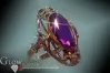 Russian Soviet Rose Gold Ring 14K Alexandrite Ruby Emerald Sapphire Zircon 585 vrc124
