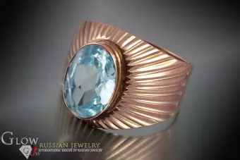Rusă sovietică Rose Inel de aur 14K Alexandrite Ruby Smarald Safir Zircon 585 vrc127