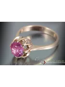 Sovietic rus a crescut 14k 585 aur Alexandrite Ruby Emerald Safir Zircon inel vrc131