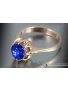 Sovietic rus a crescut 14k 585 aur Alexandrite Ruby Emerald Safir Zircon inel vrc131